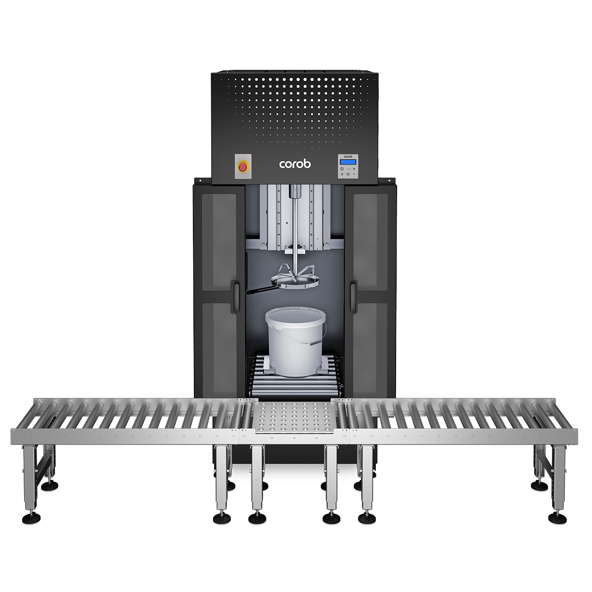 Corob Immersion Mixer DEEPstir Frontal access - A Frontal view