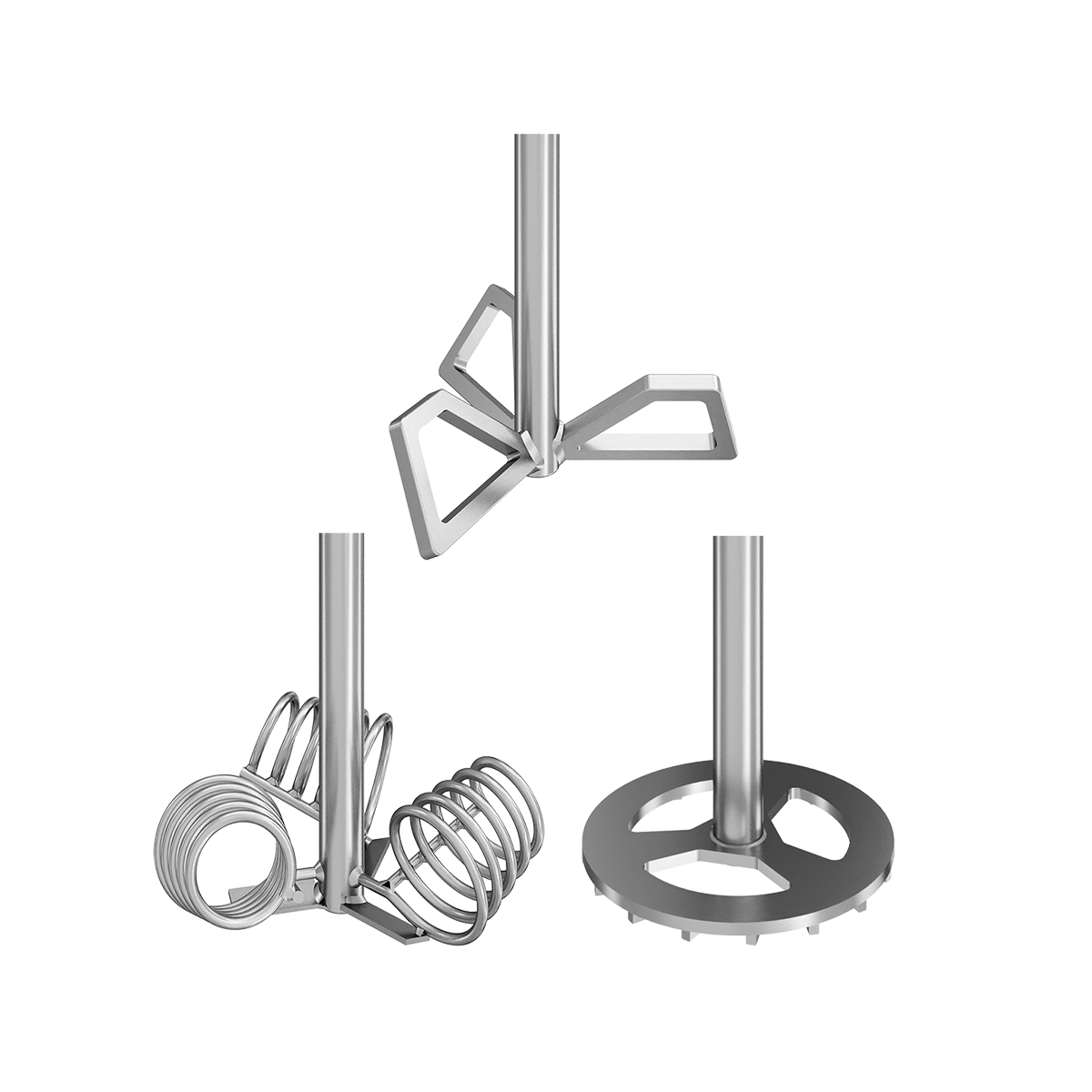 Corob Immersion Mixer DEEPstir - Type of impellers